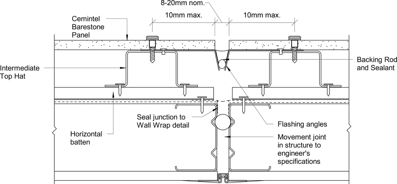 Navigate to Barestone External - Control Joint – Vertical