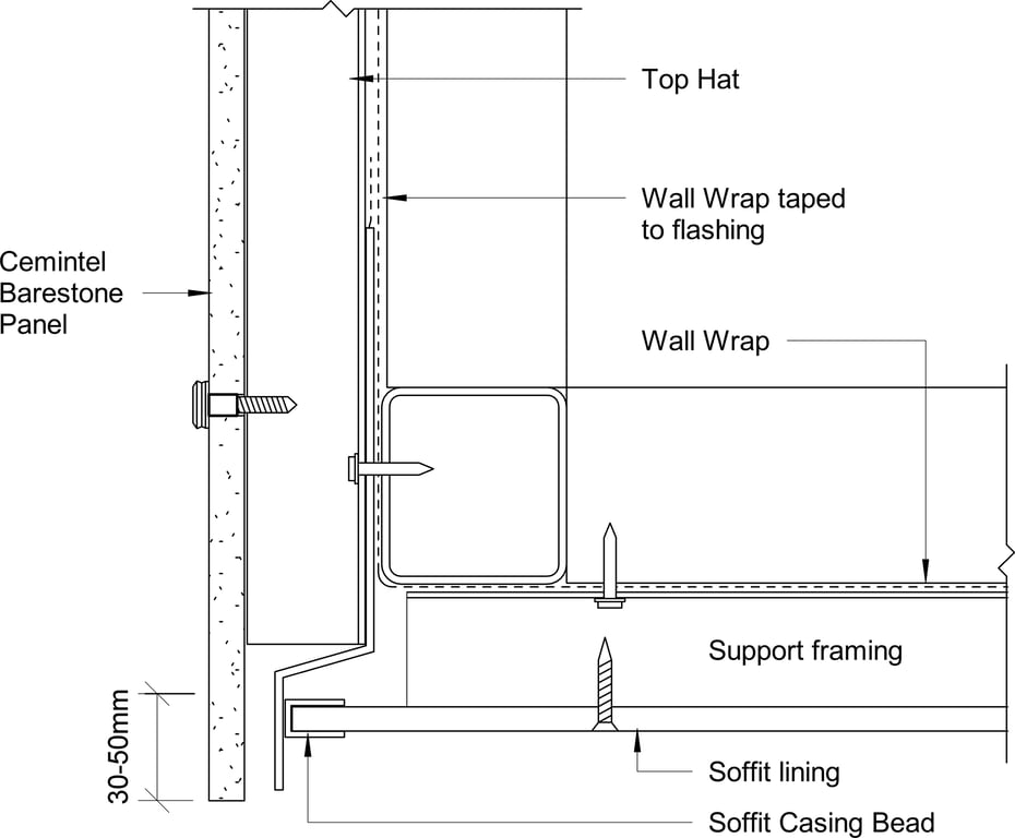 Navigate to Barestone External - Framed Soffit