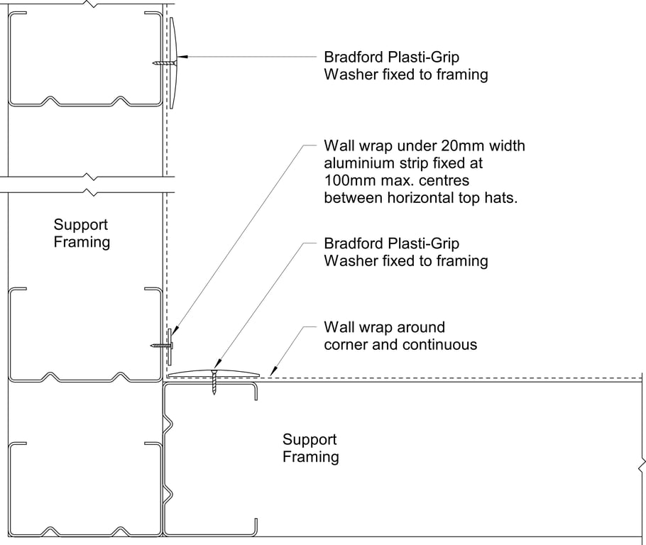 Navigate to Barestone External - Internal Corner – Wall Wrap Continuous