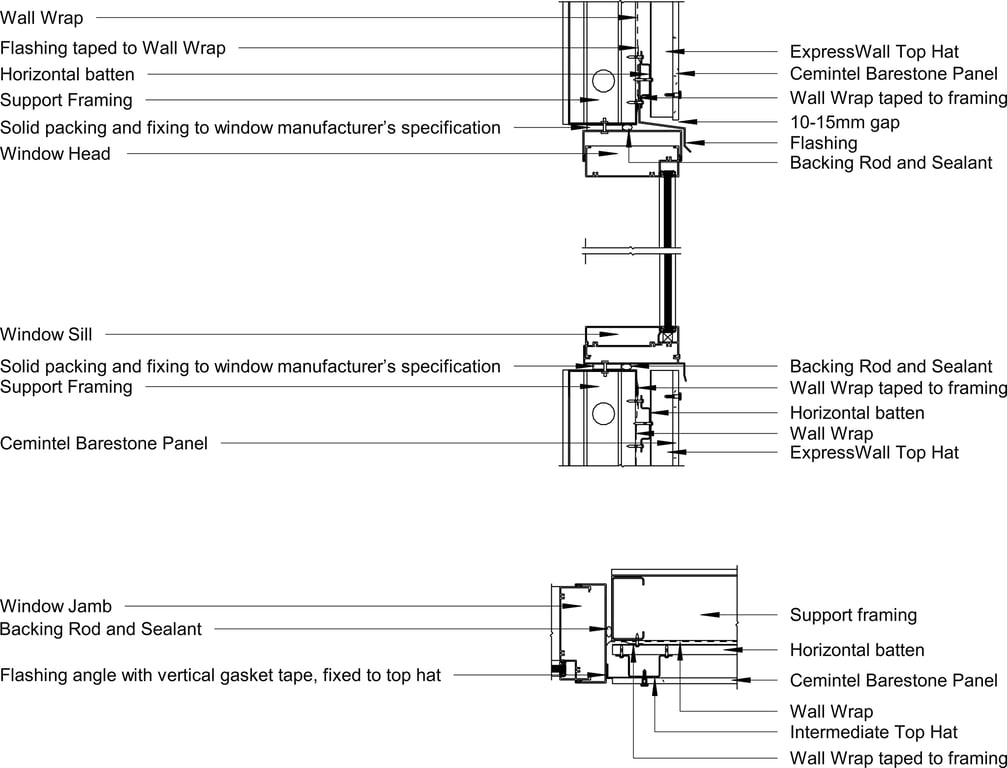 Navigate to Barestone External - Typical Window Installation