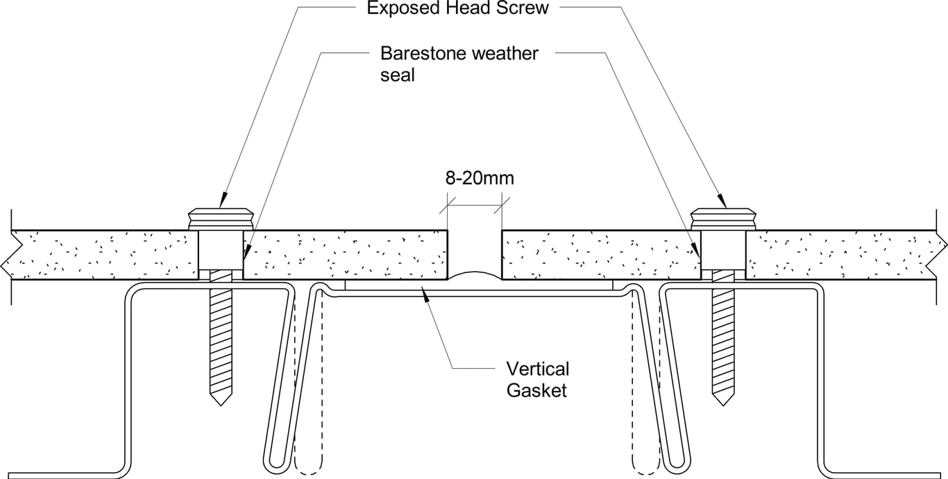 Navigate to Barestone External - Vertical Joint