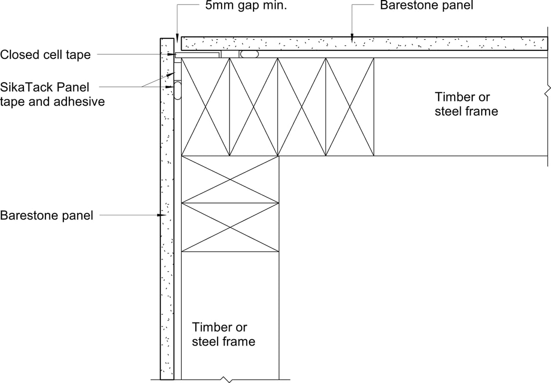 Navigate to Barestone Internal- External Corner