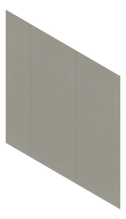 3D Presentation Image of Cladding Panel Cemintel Barestone Vertical 2400x1200 Original Material
