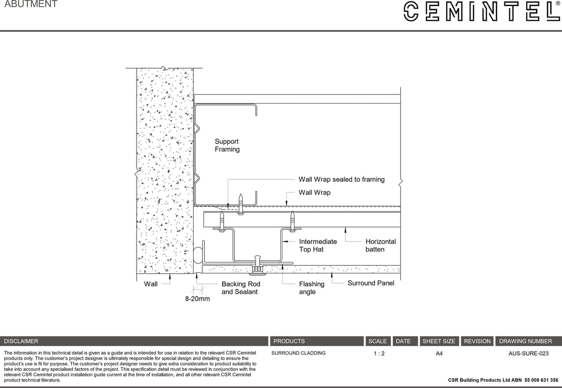 Navigate to AUS-SURE-023 - ABUTMENT