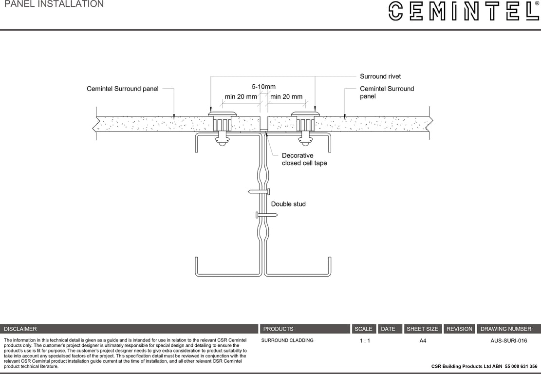 Navigate to AUS-SURI-016 - PANEL INSTALLATION