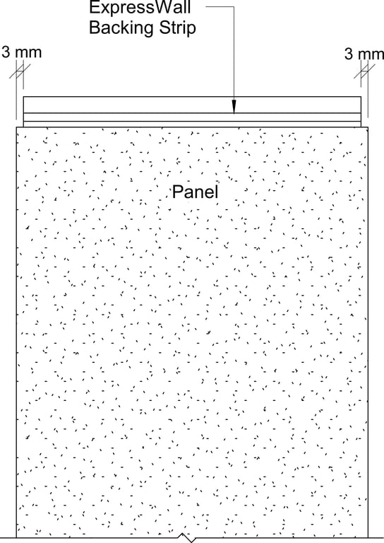 Navigate to Surround External - Backing Strip & Bond Breaker Tape