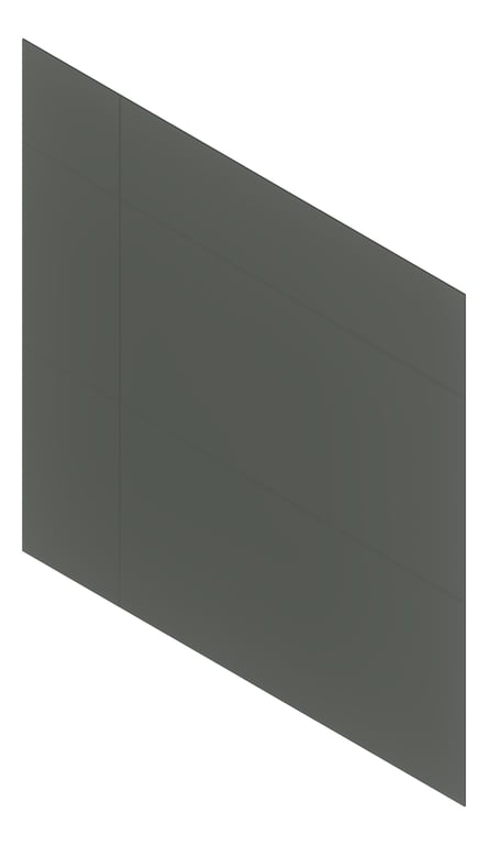 3D Presentation Image of Cladding Panel Cemintel Surround Horizontal 3000x1200 Blackout Material