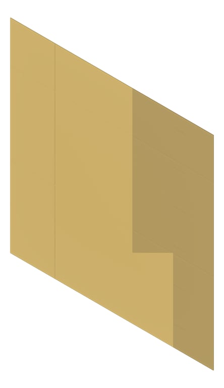 3D Presentation Image of Cladding Panel Cemintel Surround Horizontal 3000x1200 Maya Material