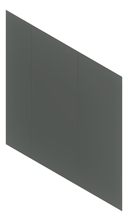 3D Presentation Image of Cladding Panel Cemintel Surround Vertical 3000x1200 Blackout Material