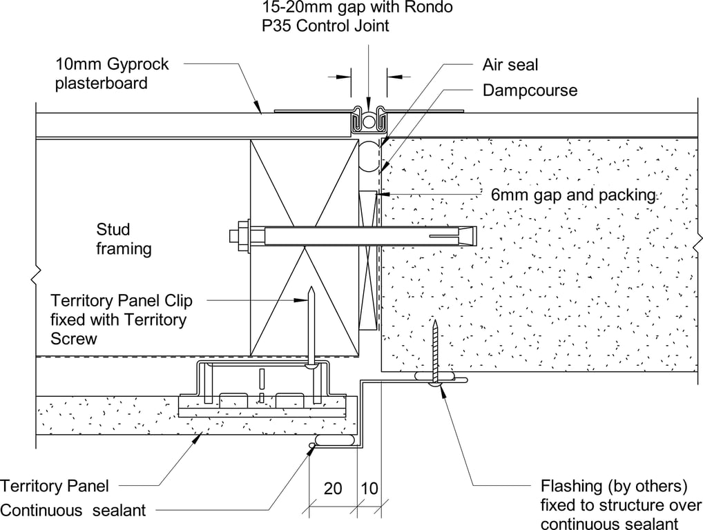 Navigate to Territory Horizontal - Junction with Offset Masonry Wall