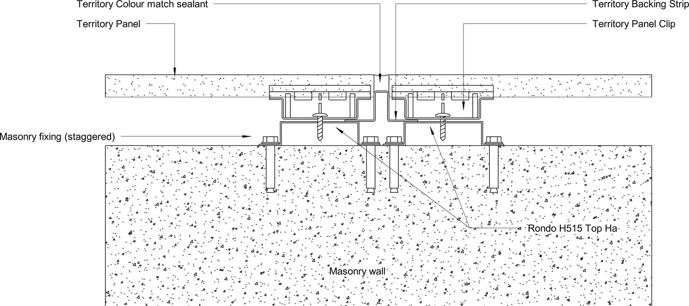 Navigate to Territory Horizontal - Vertical Panel Joint (Option 2)