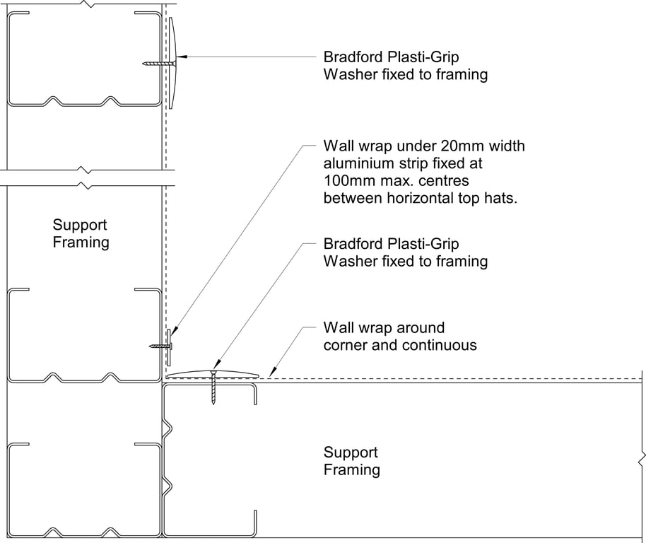 Navigate to Territory Vertical - Internal Corner – Wall Wrap Continuous