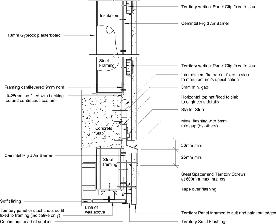  Image of Territory Vertical - Interstorey Junction with Composite Ceiling