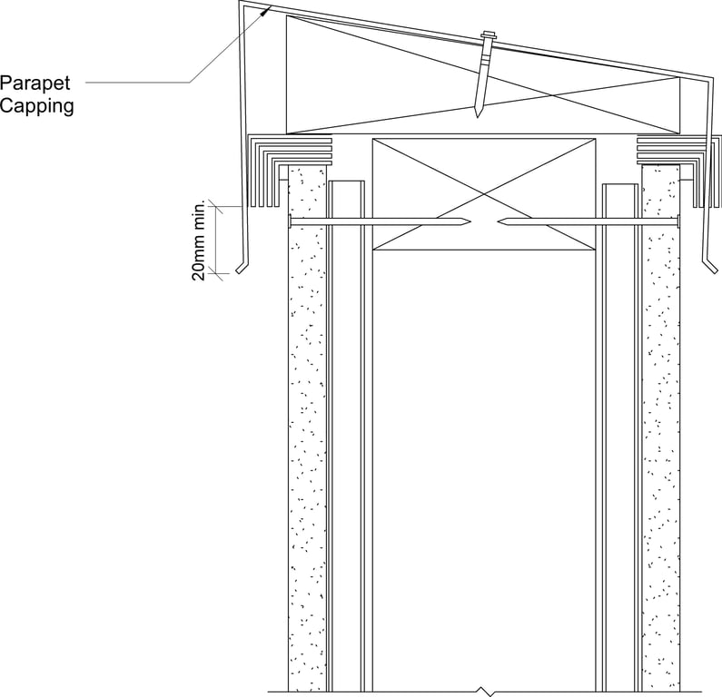  Image of Territory Vertical - Parapet Wall – Elevation A–A