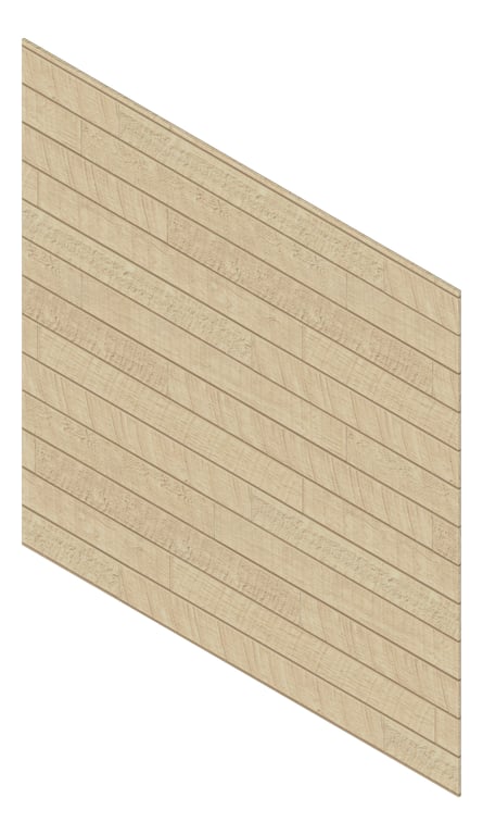 3D Presentation Image of Cladding Board Cemintel Territory Horizontal WoodlandsBirch Material
