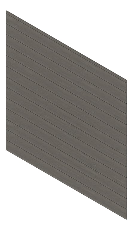 3D Presentation Image of Cladding Board Cemintel Territory Horizontal WoodlandsSmoked Material