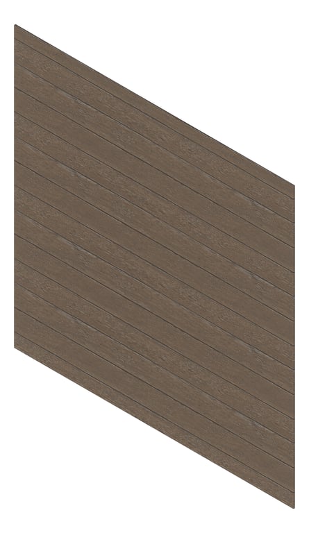 3D Presentation Image of Cladding Board Cemintel Territory Horizontal WoodlandsTeak Material