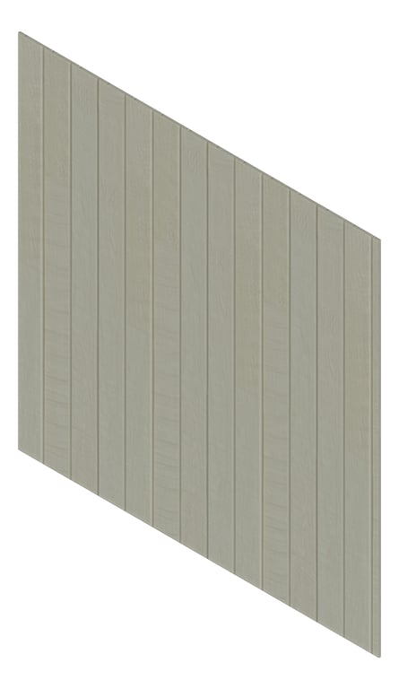 3D Presentation Image of Cladding Board Cemintel Territory Vertical WoodlandsLimed Material