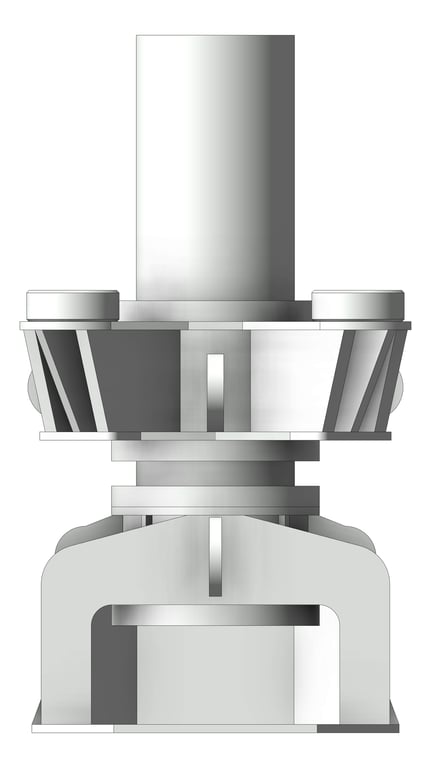 Front Image of BaseJack Temporary Coates Quadshore Q150
