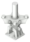 3D Shaded Image of BaseJack Temporary Coates Quadshore Q50