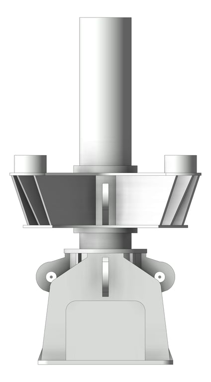 Front Image of BaseJack Temporary Coates Quadshore Q50