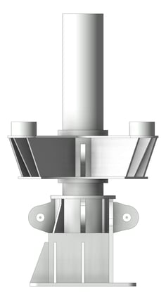 Left Image of BaseJack Temporary Coates Quadshore Q50
