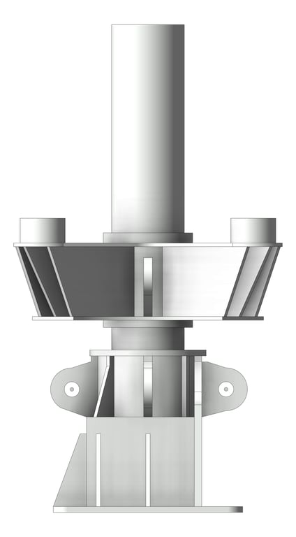 Left Image of BaseJack Temporary Coates Quadshore Q50