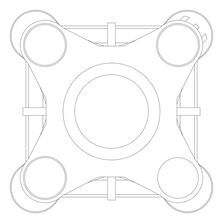 Plan Image of LiftingJack Temporary Coates Quadshore Q150