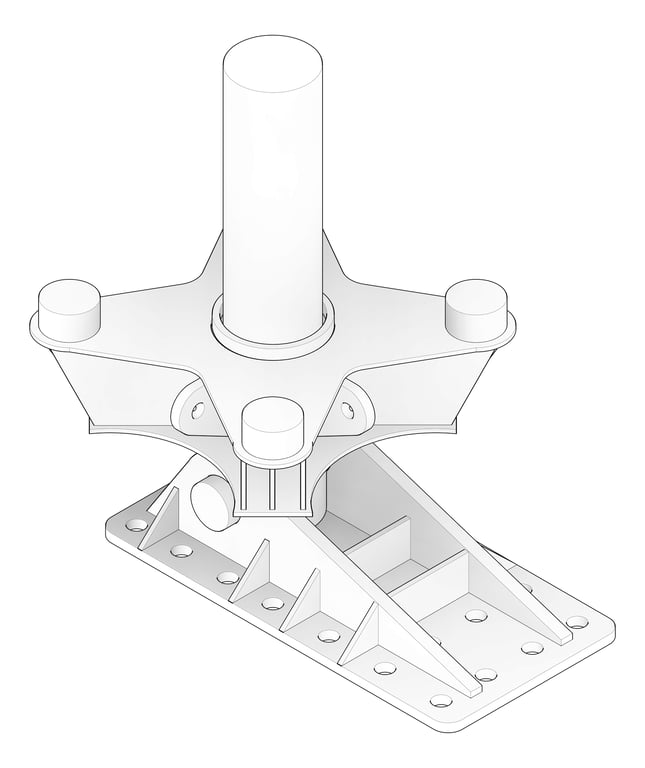 3D Documentation Image of MultiAngleJack Temporary Coates Quadshore Q50