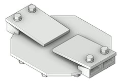 3D Shaded Image of NeedleBeamFixingClamp Temporary Coates Quadshore Q150