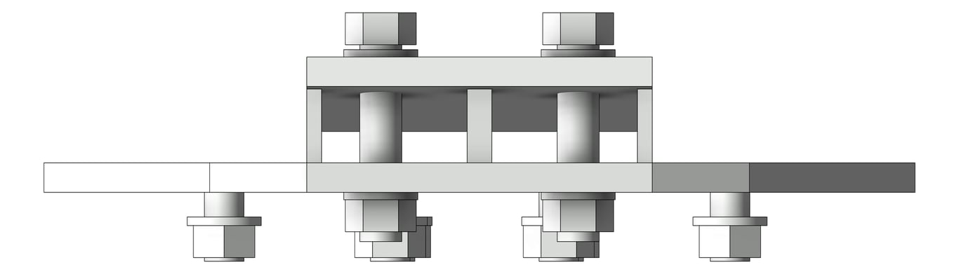Left Image of NeedleBeamFixingClamp Temporary Coates Quadshore Q50