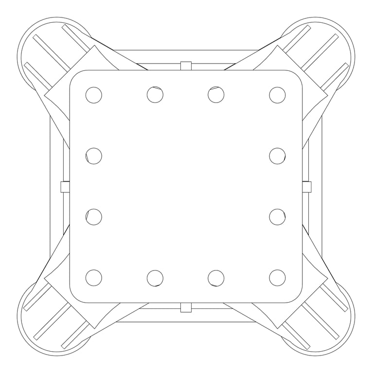 Plan Image of PropAssembly Temporary Coates Quadshore Angled Q50