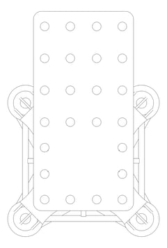 Plan Image of PropAssembly Temporary Coates Quadshore MultiAngled Q50
