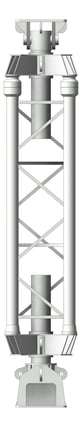 Front Image of PropAssembly Temporary Coates Quadshore Straight Q50