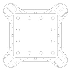 Plan Image of PropAssembly Temporary Coates Quadshore Straight Q50