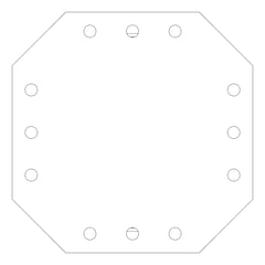 Plan Image of RakingBracket Temporary Coates Quadshore Q150