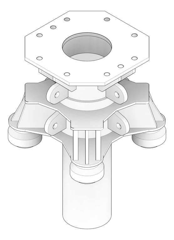 3D Documentation Image of TopJack Temporary Coates Quadshore Q150
