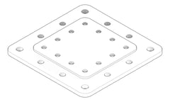 3D Documentation Image of TransferFixingPlate Temporary Coates Quadshore Q50