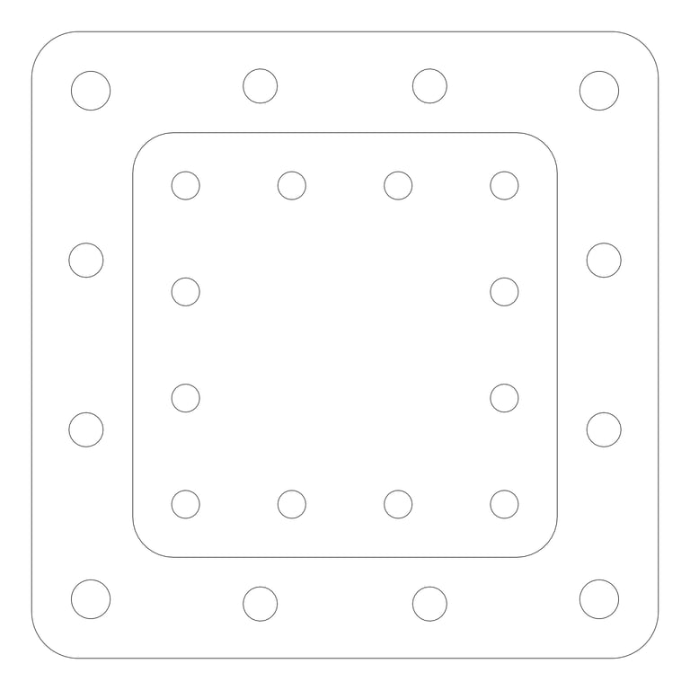 Plan Image of TransferFixingPlate Temporary Coates Quadshore Q50