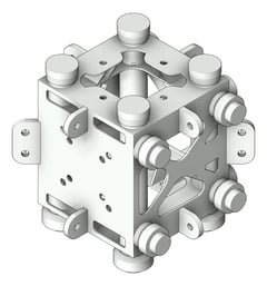 3D Shaded Image of UniversalConnector Temporary Coates Quadshore Q150