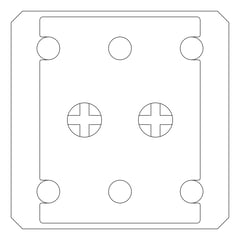 Plan Image of EndConnector Temporary Coates UniversalPropSystem SYS30