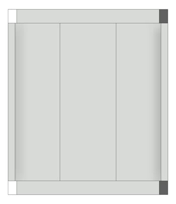 Front Image of EndConnector Temporary Coates UniversalPropSystem SYS60