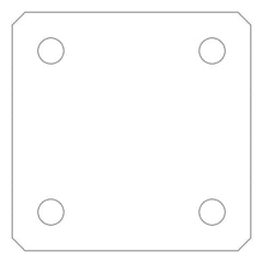 Plan Image of EndConnector Temporary Coates UniversalPropSystem SYS60