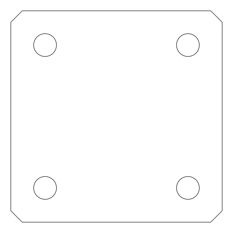 Plan Image of EndConnector Temporary Coates UniversalPropSystem SYS60