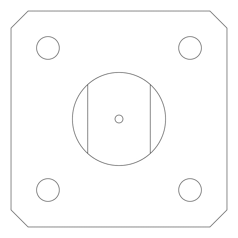 Plan Image of Jack Temporary Coates UniversalPropSystem SYS30