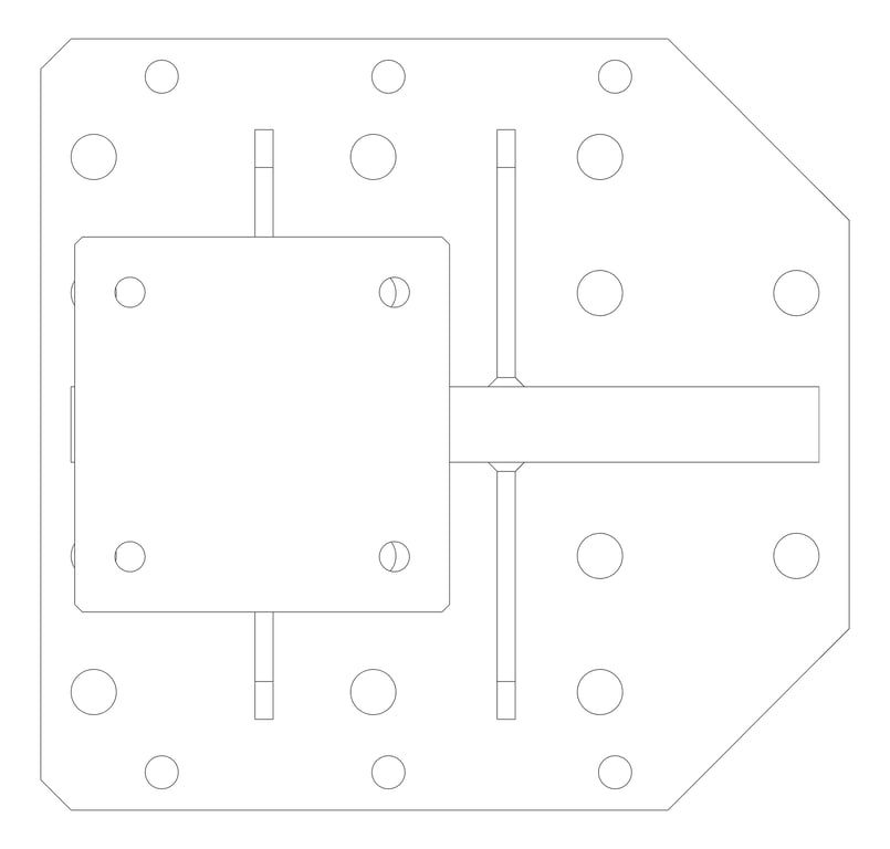 Plan Image of MultiAngleBracket Temporary Coates UniversalPropSystem SYS60