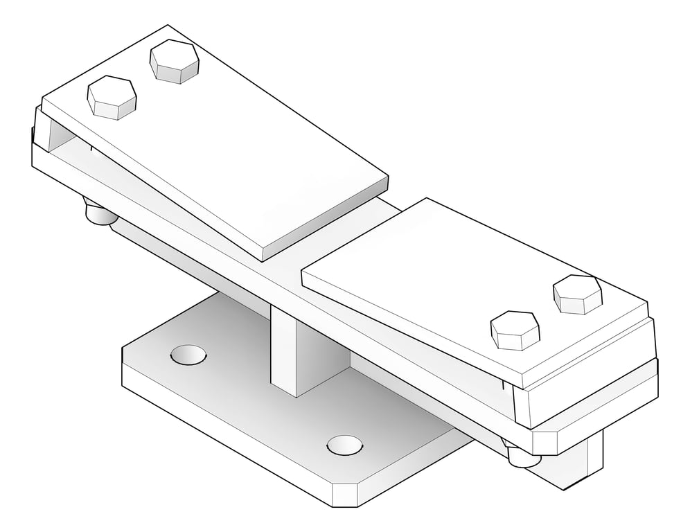 3D Documentation Image of NeedleBeamFixingClamp Temporary Coates UniversalPropSystem