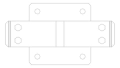Plan Image of NeedleBeamFixingClamp Temporary Coates UniversalPropSystem SYS100