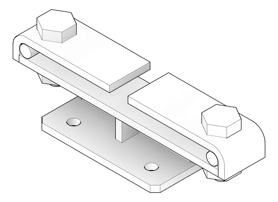 3D Documentation Image of NeedleBeamFixingClamp Temporary Coates UniversalPropSystem SYS15