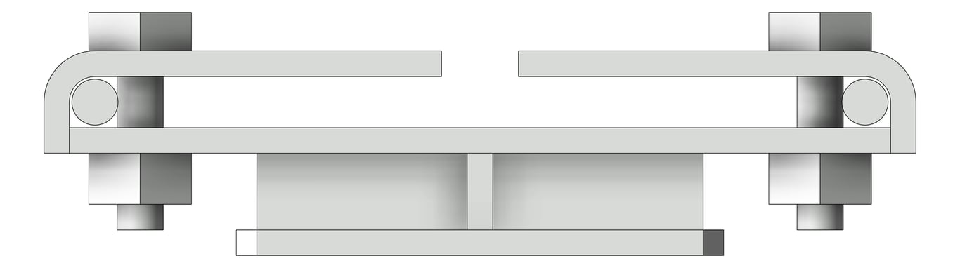 Front Image of NeedleBeamFixingClamp Temporary Coates UniversalPropSystem SYS15